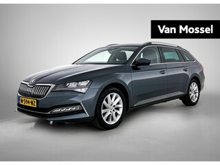 Skoda Superb Combi 1.4 TSI iV Business Edition Plus 217 PK | Automaat | Trekhaak inklapbaar | Stoelgeheugen | Stoelverwarming | Cruise Control | Climate Control | Achteruitrij camera | Navigatie |