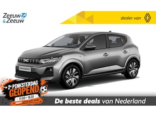 Dacia Sandero TCe 100 limited edition 2X uit voorraad met € 1.500,- korting en Gratis 7 jaar garantie tot 140.000km | 1,9% Actiefinanciering i.c.m. Dacia 50/50 Deal |