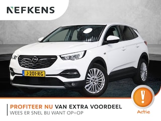 Opel Grandland X Innovation 130PK | 1ste eigenaar | AppleCarplay/AndroidAuto | Camera | Climate Control | Cruise Control | Dodehoekdetectie | LED lampen | 18"LMV | Navigatie | Parkeersensoren | DAB Radio | Isofix | Privacy Glass |