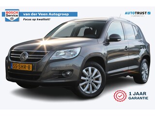 Volkswagen Tiguan 1.4 TSI Sport&Style | incl. 12 maanden garantie | Trekhaak | Camera | Cruise control | Climate control | Parkeersensoren rondom | Navigatie | Origineel NL auto | Goed onderhouden | Complete onderhoudshistorie! | Geremd trekgewicht 1800KG |