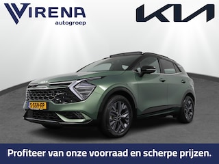 Kia Sportage 1.6 T-GDi Hybrid GT-PlusLine - Panorama dak - Stoel/stuurwiel verwarming - Electrische Kofferklep - Adaptief CC - Fabrieksgarantie tot 01- 2030