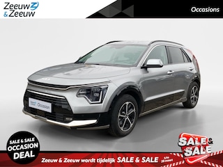 Kia Niro 1.6 GDi DynamicPlusLine Airco | Lederen bekleding | Stoel/stuurverwarming | Apple Carplay/Andoid Auto | Parkeercamera | Trekhaak | Navigatie | Parkeercamera