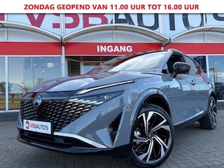 Nissan Qashqai 1.3 MHEV XTRONIC TEKNA PLUS AUT. LEER PANO 360CAMARA  NAVI CARPLAY