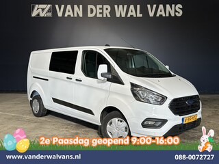 Ford Transit Custom 2.0 TDCI 130pk L2H1 Dubbele Cabine Euro6 Airco | 5-Zits | LED | Cruisecontrol Stoelverwarming, Parkeersensoren, Achterklep