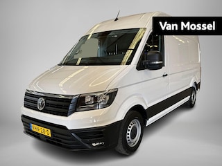 Volkswagen Crafter 2.0 TDI L3H3 140PK | Automaat | Airco | Navigatie | Trekhaak | Verwarmbare Voorruit | Parkeersensoren Voor + Achter | Achteruitrijcamera | DAB+ | Bijrijdersbank | Cruise Control |