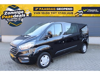 Ford Transit Custom Dubbel Cabine Trend 2.0 TDCi 130PK 320 L2H1 Automaat I 6-Zitplaatsen I Navigatie I Cruise Control I Parkeersensoren Voor&Achter