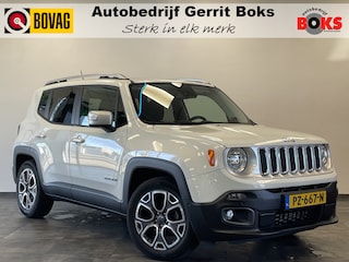 Jeep Renegade 1.4 MultiAir Limited Cruise/Climate Navi Keyless Panoramadak Trekhaak NAP!