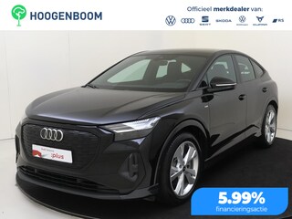Audi Q4 45 quattro S edition 77 kWh | SoH 90% | Head-up display | Keyless | Leder/alcantara bekleding | SONOS audio | Achteruitrijcamera | Adaptieve cruise control | Navigatie Plus | LED matrix verlichting |