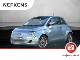 Fiat 500 Icon 42 kWh | Navigatie | Stoelverwarming | Achteruitrijcamera | 16'' LM velgen