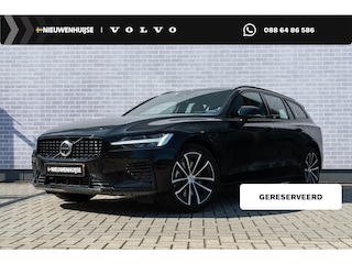 Volvo V60 2.0 T6 Plug-in hybrid AWD Plus Dark | Sportstoelen | Trekhaak | Harman Kardon Audio | 360 Camera | Elektrisch Verstelbare Voorstoelen | Adaptive Cruise Control | Keyless