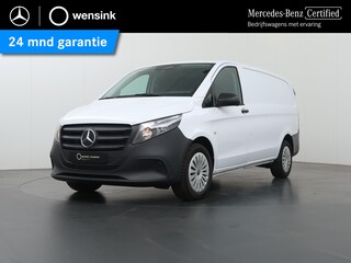 Mercedes-Benz Vito 116 CDI | L2 | PRO | AUT. | 160 PK | ACHTERUITRIJCAMERA | 2500 KG TREKHAAK | CRUISE CONTROL | AIRCO | DODEHOEKDETECTIE | NAVIGATIE | 3-ZITS | COMFORT CHAUFFEURSSTOEL