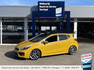 Kia Ceed cee'd 1.6 T-GDi GT / 204 PK / Open-Panodak / Cruise-Control / Climate-Control / Stoel-/Stuurverwarming / Keyless / Radio-Bluetooth / Navi / PDC A + Camera / 18'' LMV / All-Season / ENZ.