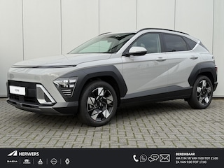 Hyundai Kona 1.6 GDI HEV Premium / Demo Deal / MY 26 / Zwart Leder / Stoelverkoeling / Stoelverwarming Voor + Achter / Stuurverwarming / 360 Camera / BOSE Audio /