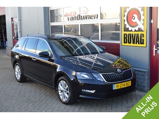 Skoda Octavia Combi 1.5 TSI Greentech Business Edition O.a: Haak, PDC, Stoelverw, Clima, Navi, Carplay, Etc. All-in prijs!