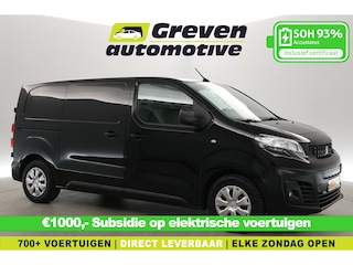 Peugeot Expert L2H1 75 kWh | Snelladen | SOH 93% | Airco | Cruise | Camera | Trekhaak | Carplay | Parkeersens.