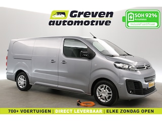 Citroën Jumpy eJumpy Club XL 75 kWh L3H1 | Snelladen | SOH 92% | Airco | Camera | Cruise | Carplay | Trekhaak | HuD | Parkeersens.