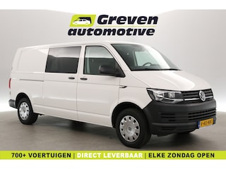 Volkswagen Transporter 2.0 TDI L2H1 | 150PK | Aut. | Airco | Cruise | 3 Zits | Trekhaak | Parkeersens. | Stoelverw.