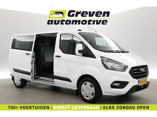 Ford Transit Custom 2.0 TDCI L2H1 | DC | 6-Zits | Aut. | Adap. Cruise | Camera | Carplay | Trekhaak | Stoelverw.