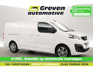 Peugeot Expert 75 kWh L3H1 Innovation | SOH 93% | Snelladen | 360° | Clima | 3 Zits | HuD | Trekhaak | Cruise | Stoelverw. | Carplay