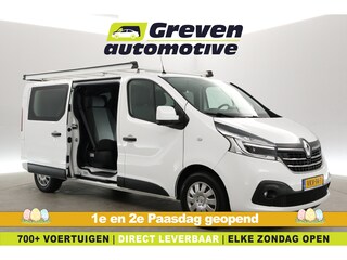Renault Trafic 2.0 dCi T29 L2H1 | DC | 6-Zits | Airco | Cruise | Navi | Trekhaak | Imperiaal | Parkeersens.