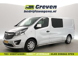 Opel Vivaro 1.6 CDTI L2H1 | Dubbele Cabine | Airco | Cruise | Trekhaak | Navi | Sidebars | Parkeersens.