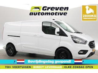 Ford Transit Custom 2.0 TDCI L2H1 Limited | 2800KG Trekgew. | Trekhaak | Airco | Cruise | 3 Zits | Navi | Carplay | Stoelverw. | Parkeersens.