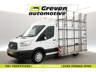 Ford Transit 2.0 TDCI 170PK L2H2 | 2800kg Trekgew. | Trekhaak | Glasresteel | Airco | Cruise | 3-Zits | Glasauto | Parkeersens.