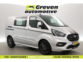 Ford Transit Custom 2.0 TDCI L1H1 170PK Sport | Aut. | Airco | Camera | Adap. Cruise | Carplay | 3 Zits | Trekhaak | Stoelverw.