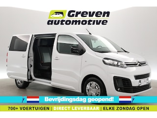 Citroën Jumpy 2.0 BlueHDI 145PK L3H1 | DC | 6 Zits |  Airco | Cruise | Trekhaak | Carplay | Navi