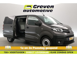 Toyota Proace 2.0 D-4D L3H1 | 145PK | DC | 6-Zits | Airco | Camera | Carplay | Trekhaak | Cruise | Parkeersens.