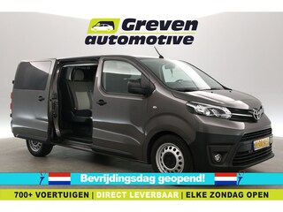 Toyota Proace 2.0 D-4D L3H1 | 145PK | DC | 6-Zits | Airco | Camera | Carplay | Trekhaak | Cruise | Parkeersens.