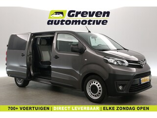 Toyota Proace 2.0 D-4D L3H1 | 145PK | DC | 6-Zits | Airco | Camera | Carplay | Trekhaak | Cruise | Parkeersens.