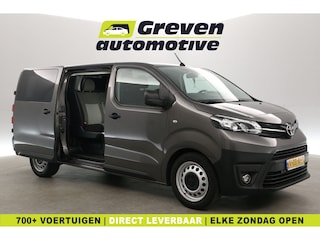 Toyota Proace 2.0 D-4D L3H1 | 145PK | DC | 6-Zits | Airco | Camera | Carplay | Trekhaak | Cruise | Parkeersens.