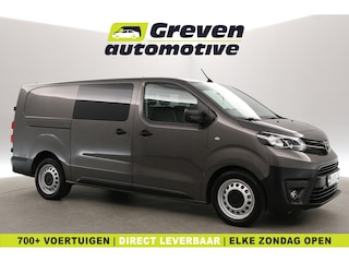 Toyota Proace 2.0 D-4D L3H1 | 145PK | DC | 6-Zits | Airco | Camera | Carplay | Trekhaak | Cruise | Parkeersens.