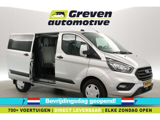 Ford Transit Custom 2.0 TDCI L1H1 | MARGE | DC | 6-Zits | Airco | Cruise | Carplay | Navi | Trekhaak | Parkeersens.