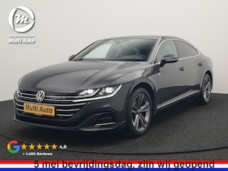 Volkswagen Arteon 1.4 TSI eHybrid R-Line Plug In Hybrid 218pk Dealer O.H. PHEV | Lederen Sportstoelen Memory & Massage | Adaptive Cruise | Camera | Matrix LED | Apple Caplay | Voorstoelen Verwarmd | Blis | Virtual | Navigatie | DAB |