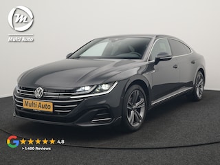 Volkswagen Arteon 1.4 TSI eHybrid R-Line Plug In Hybrid 218pk Dealer O.H. PHEV | Lederen Sportstoelen Memory & Massage | Adaptive Cruise | Camera | Matrix LED | Apple Caplay | Voorstoelen Verwarmd | Blis | Virtual | Navigatie | DAB |