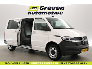 Volkswagen Transporter 2.0 TDI T6.1 150PK L2H1 | Dubbele Cabine | Airco | Camera | Cruise | Carplay | Stoelverw.
