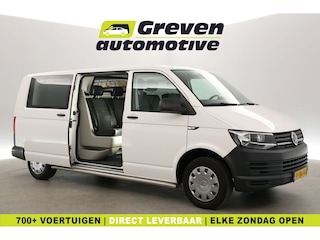 Volkswagen Transporter 2.0 TDI L2H1 | 62dKM | DC | 6 Zits | Airco | Trekhaak | Elektrpakket