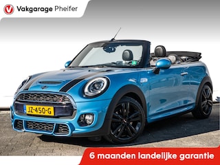 Mini Mini Cabrio 2.0 Aut. JCW pakket Head up/ Leer/ Camera/ Full led/ Navigatie/ Stoelverwarming
