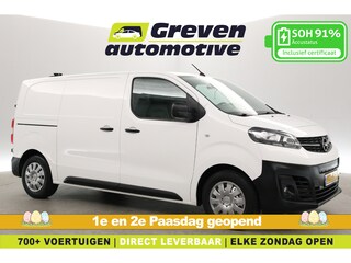 Opel Vivaro L2H1 Edition 75 kWh | SOH 91% | Snelladen | Airco | Camera | Cruise | Carplay | 3 Zits | Navi