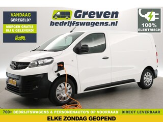 Opel Vivaro L2H1 Edition 75 kWh | SOH 91% | Snelladen | Airco | Camera | Cruise | Carplay | 3 Zits | Navi