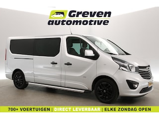 Opel Vivaro 1.6 CDTI Sport 146PK L2H1 | Dubbele Cabine | Airco | Cruise | Camera | Leder | Stoelverw. | 2xSchuifdeur