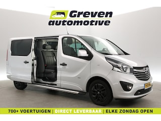Opel Vivaro 1.6 CDTI Sport 146PK L2H1 | Dubbele Cabine | Airco | Cruise | Camera | Leder | Stoelverw. | 2xSchuifdeur