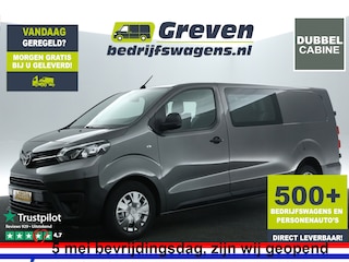 Toyota Proace 2.0 D-4D L3H1 Dubbele Cabine l Airco Cruise PDC 6 Persoons Metallic