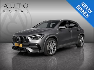 Mercedes-Benz GLA AMG 35 4MATIC AUTOMAAT| PANORAMADAK |NAVIGATIE | CAMERA | HEAD-UP DISPLAY |BURMEISTER AUDIO |DODE HOEK | ELECT STOELEN |CRUISECONTROL |PARKEERSENSOREN