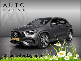 Mercedes-Benz GLA AMG 35 4MATIC AUTOMAAT| PANORAMADAK |NAVIGATIE | CAMERA | HEAD-UP DISPLAY |BURMEISTER AUDIO |DODE HOEK | ELECT STOELEN |CRUISECONTROL |PARKEERSENSOREN