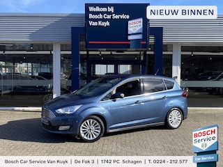 Ford C-MAX 1.0 Titanium / Cruise-Control / Climate-Control / Stuur-/Stoelverwarming / Apple-Carplay & Android-Auto / Keyless / Radio-Bluetooth / Navi / PDC V+A / 17'' LMV / All-Season / ENZ.