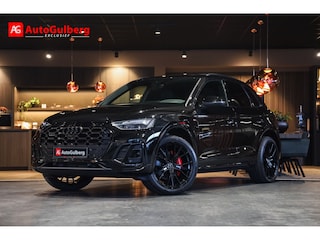 Audi Q5 55 TFSI e 3xS-Line edition Competition RS Seats Nappa leder, Pano, Head-Up, Camera, Keyless, Top View, Virtual Cockpit, Black optic/ Ambiente+/ Park/ Stad/ Hulp/ Interieur/ Opberg pakket, Zonne Rollo's, MMI Navigatie+, Trekhaak, Lmv