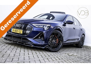 Audi E-tron 55 SOH 91,6% 22inch PANO 360GR AMBIANCE TREKHAAK Origineel NL